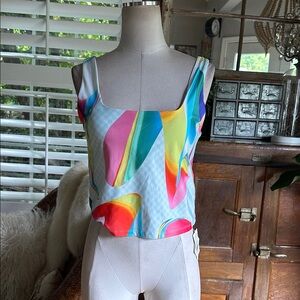 FABLETICS LYDIA BUILT IN BRA TANK LARGE NEW